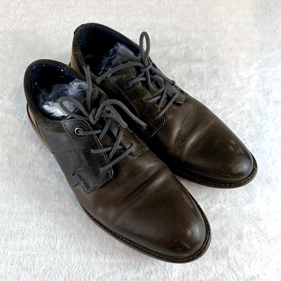 Bullboxer Distressed Everson Oxford Dress Shoe 11 - Picture 1 of 6